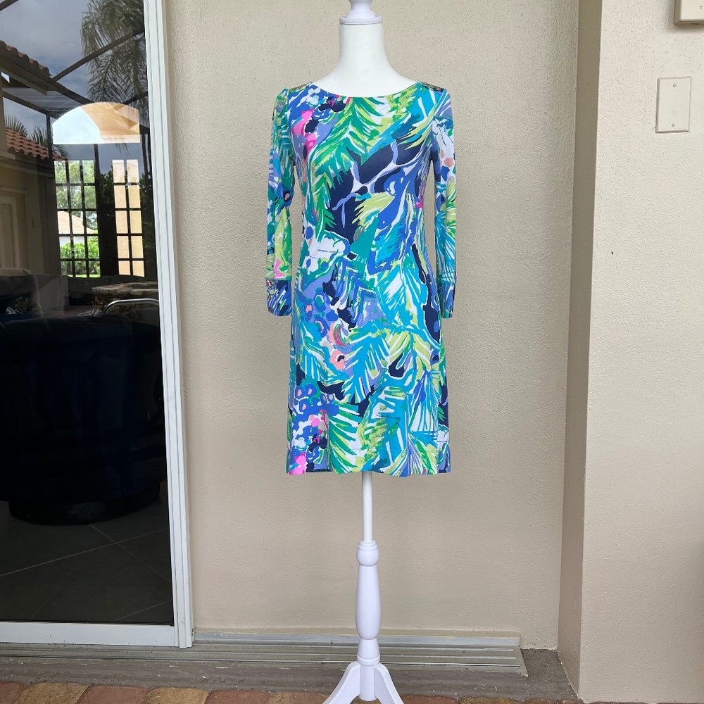Lilly Pulitzer Sophie Dress- Multi Blue